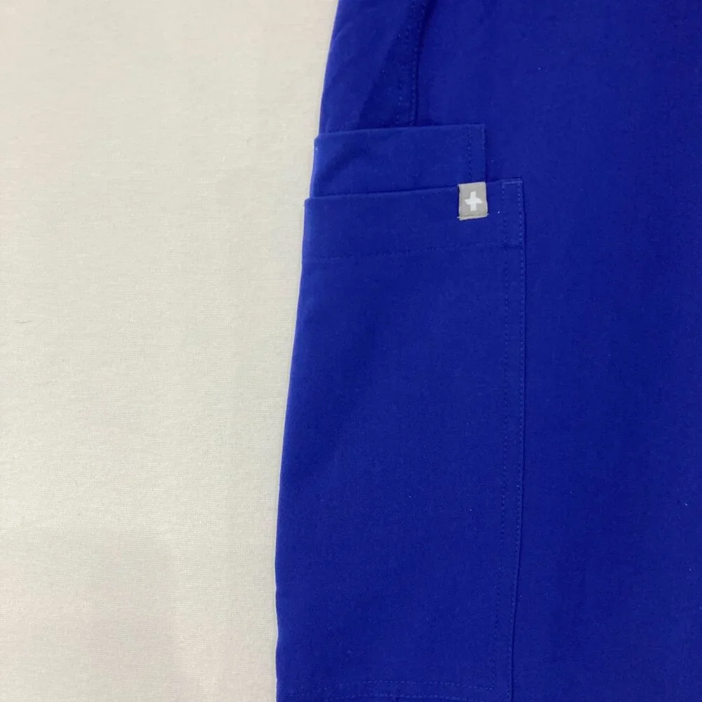 FIGS Pants Men's size XXL Blue‎ Axim Cargo Scrub Double Pocket